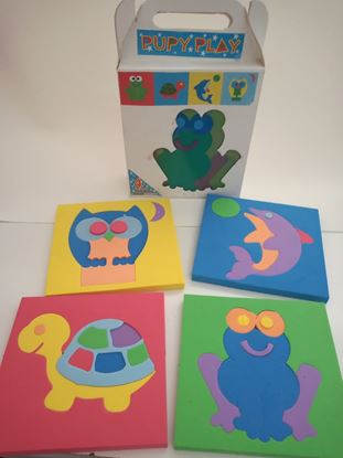 Foto de Puzzle Pupy Play goma eva x4 encastre