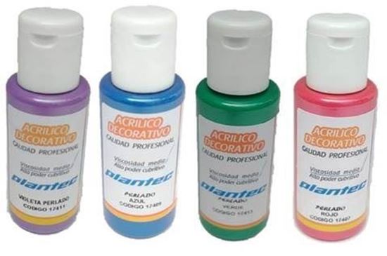 Foto de Acrílico Plantec perlado 50 ml
