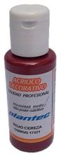Foto de Acrílico Plantec común 50ml cereza