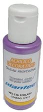 Foto de Acrílico Plantec perlado 50 ml violeta