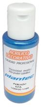 Foto de Acrílico Plantec perlado 50 ml azul