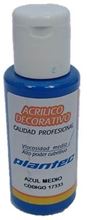Foto de Acrílico Plantec común 50ml azul medio