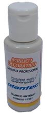 Foto de Acrílico Plantec común 50ml blanco antiguo