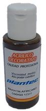 Foto de Acrílico Plantec común 50ml marrón africano
