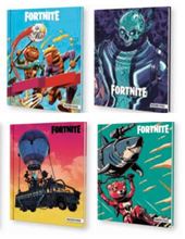 Foto de Cuaderno 16x21 48 hojas rayadas Mooving Fornite