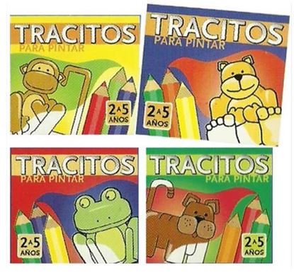 Foto de Libro didáctico para pintar Tracitos