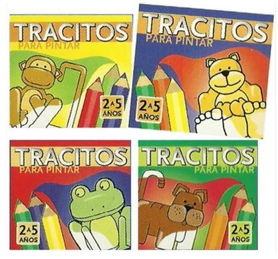 Foto de Libro didáctico para pintar Tracitos