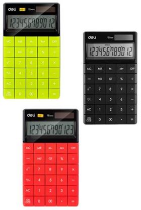 Foto de Calculadora Deli Touch 12 dígitos