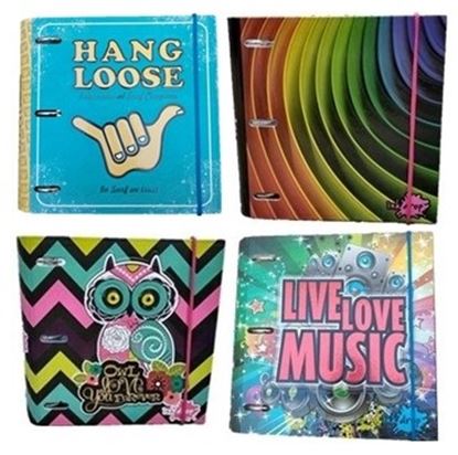 Foto de Carpeta 3 anillos Nº3 Inkdrop elástico