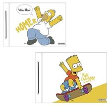 Foto de Carpeta Nº5 c/cordón Mooving Simpsons