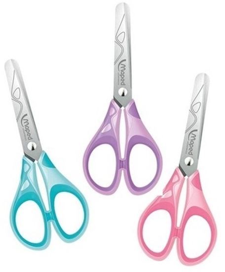 Foto de Tijera Maped 13cm Essentials Soft Pastel