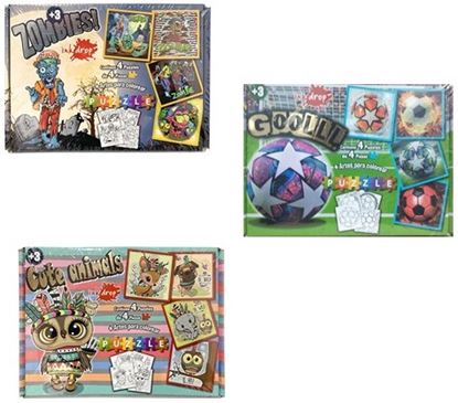 Foto de Puzzle Inkdrop x4 - 4 piezas