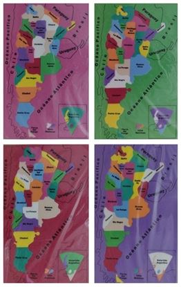 Foto de Encastre Eva Aprendiendo Mapa Argentina