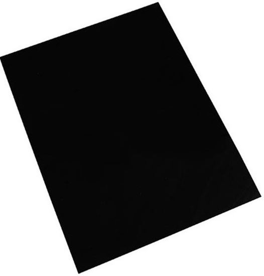 Foto de Lámina polipropileno para anillar A4 negro