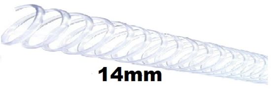 Foto de Espiral para anillar 14mm para 85 hojas