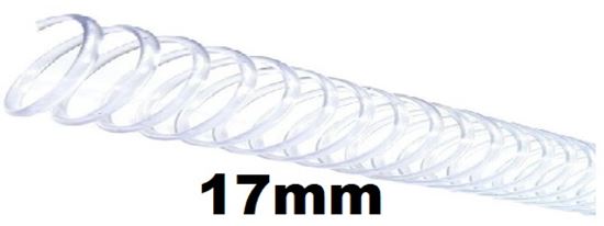 Foto de Espiral para anillar 17mm para 100 hojas