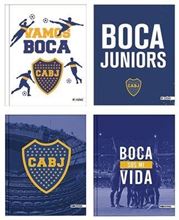 Foto de Cuaderno 19.5x24 48 hojas rayadas Mooving Boca