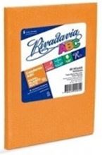 Foto de Cuaderno 19x23 48 hojas rayadas naranja ABC Rivadavia