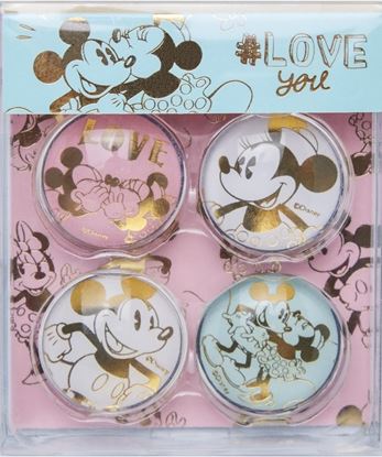 Foto de Imán x4 Mooving Vidrio Minnie