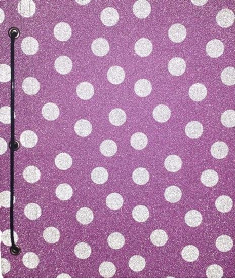 Foto de Carpeta Nº3 c/cordón Rexón Glitter nena