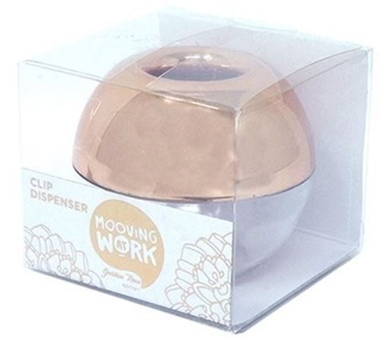 Foto de Porta clips Mooving Golden Rose