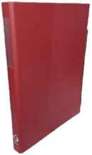 Foto de Carpeta 2 anillos oficio pvc color 2x20 rojo