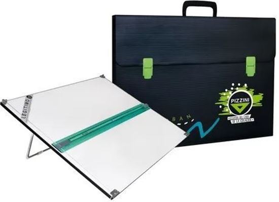 Foto de Tablero Pizzini 50x60 con paralelas, maletín y atríl