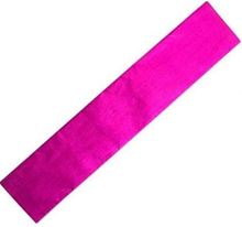 Foto de Papel crepé metalizado 100x500 fucsia