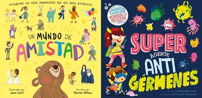 Foto de Libro Latinbooks Supernova Amistades/Súper agente anti gérmenes