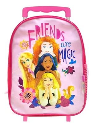 Foto de Mochila carro Wabro 12" Princesas amigas
