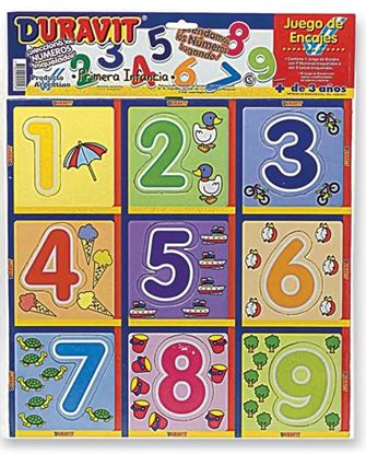 Foto de Puzzle Duravit números 9 piezas