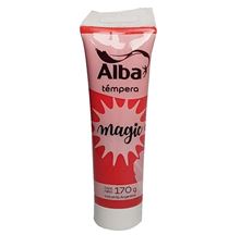 Foto de Témpera Alba pomo 170g rojo