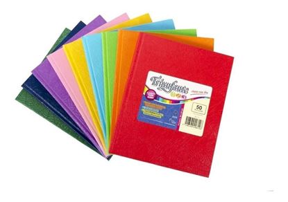 Foto de Cuaderno 19x23 50 hojas rayadas Triunfante 123