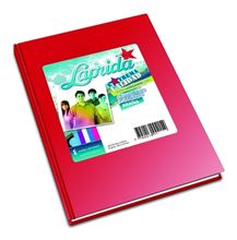 Foto de Cuaderno 16x21 194 hojas rayadas rojo Laprida