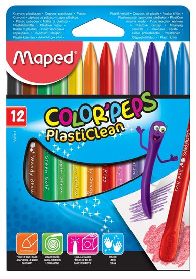 Foto de Plastipinturitas Maped Color Peps x 12