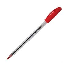 Foto de Bolígrafo Faber Trilux cristal rojo