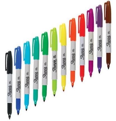 Foto de Marcador permanente Sharpie fino