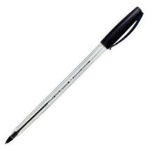 Foto de Bolígrafo Faber Trilux cristal negro