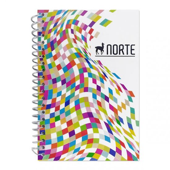 Foto de Libreta tapa flexible espiralada Norte N40 9,5 x 14