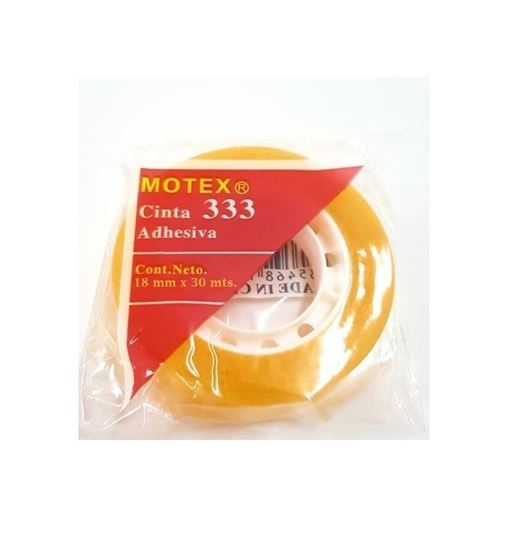 Foto de Cinta adhesiva transparente Motex 18x30