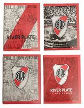 Foto de Cuaderno tapa blanda 16x21 48 hojas rayadas River