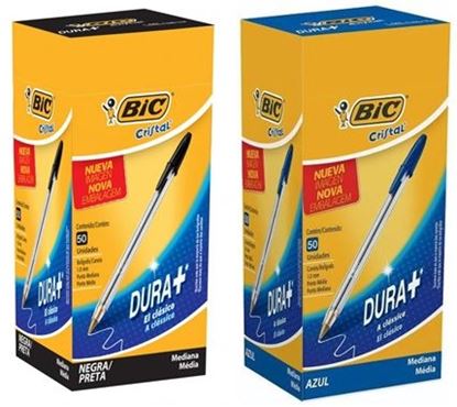 Foto de Bolígrafo Bic cristal medio x50