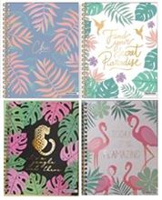 Foto de Cuaderno espiralado A4 tapa dura 120 hojas rayadas Mooving tropical
