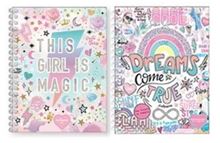 Foto de Cuaderno espiralado A4 tapa dura 120 hojas rayadas Mooving quitapesares