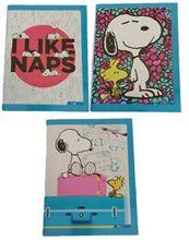 Foto de Cuaderno tapa blanda 16x21 48 hojas rayadas Snoopy