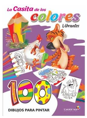 Foto de Libro para pintar Betina La Casa de Color