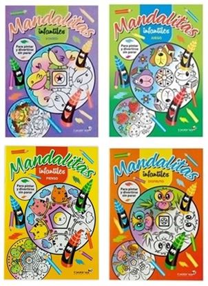 Foto de Libro para pintar Betina mandalitas infantil