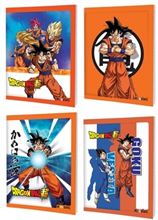 Foto de Cuaderno tapa blanda 16x21 48 hojas rayadas Mooving Dragon Ball