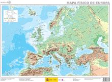 Foto de Mapa N5 Europa físico político