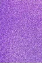 Foto de Goma eva glitter adhesiva A4 lila